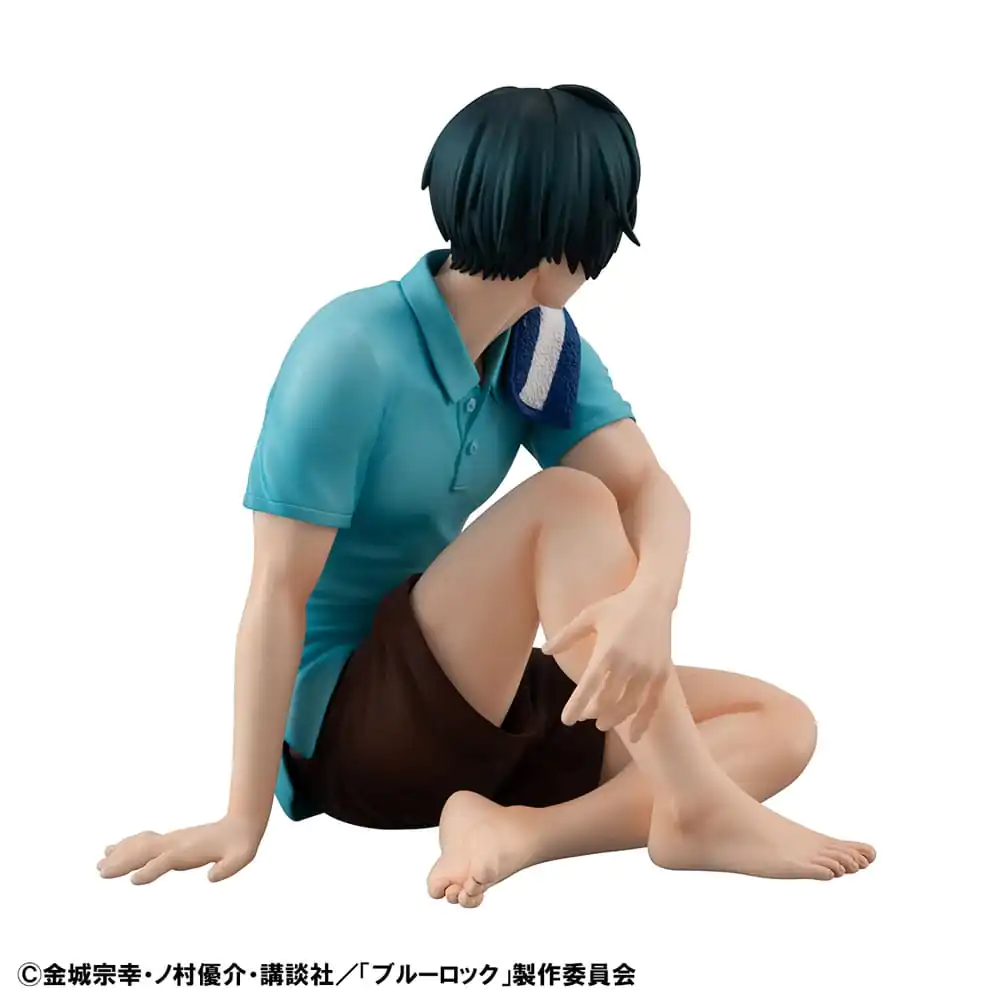 Blue Lock G.E.M. Series PVC Statue Rin Itoshi Handflächengröße 9 cm Produktfoto