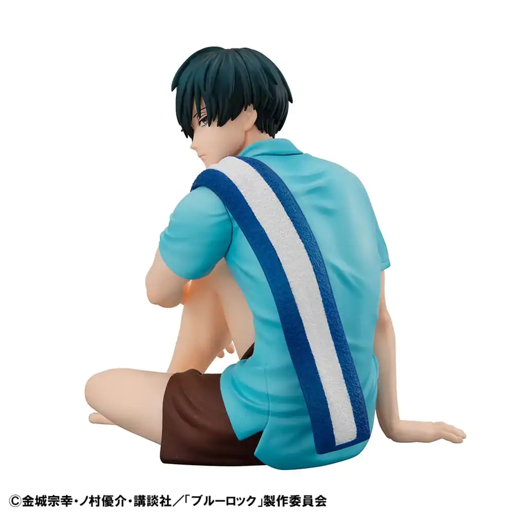 Blue Lock G.E.M. Series PVC Statue Rin Itoshi Handflächengröße 9 cm Produktfoto