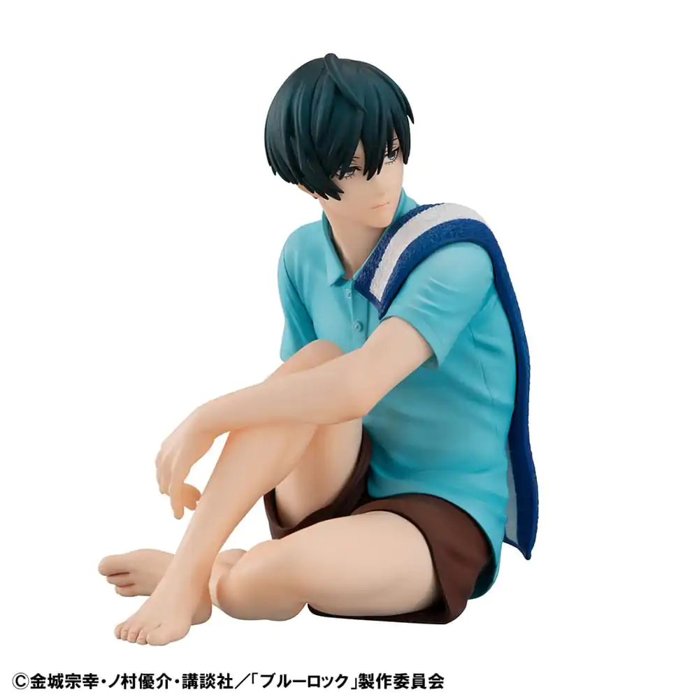 Blue Lock G.E.M. Series PVC Statue Rin Itoshi Handflächengröße 9 cm Produktfoto