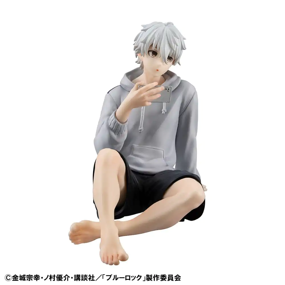 Blue Lock G.E.M. Series PVC-Statue Seishiro Nagi Repaint Ver. Handflächengröße 9 cm Produktfoto