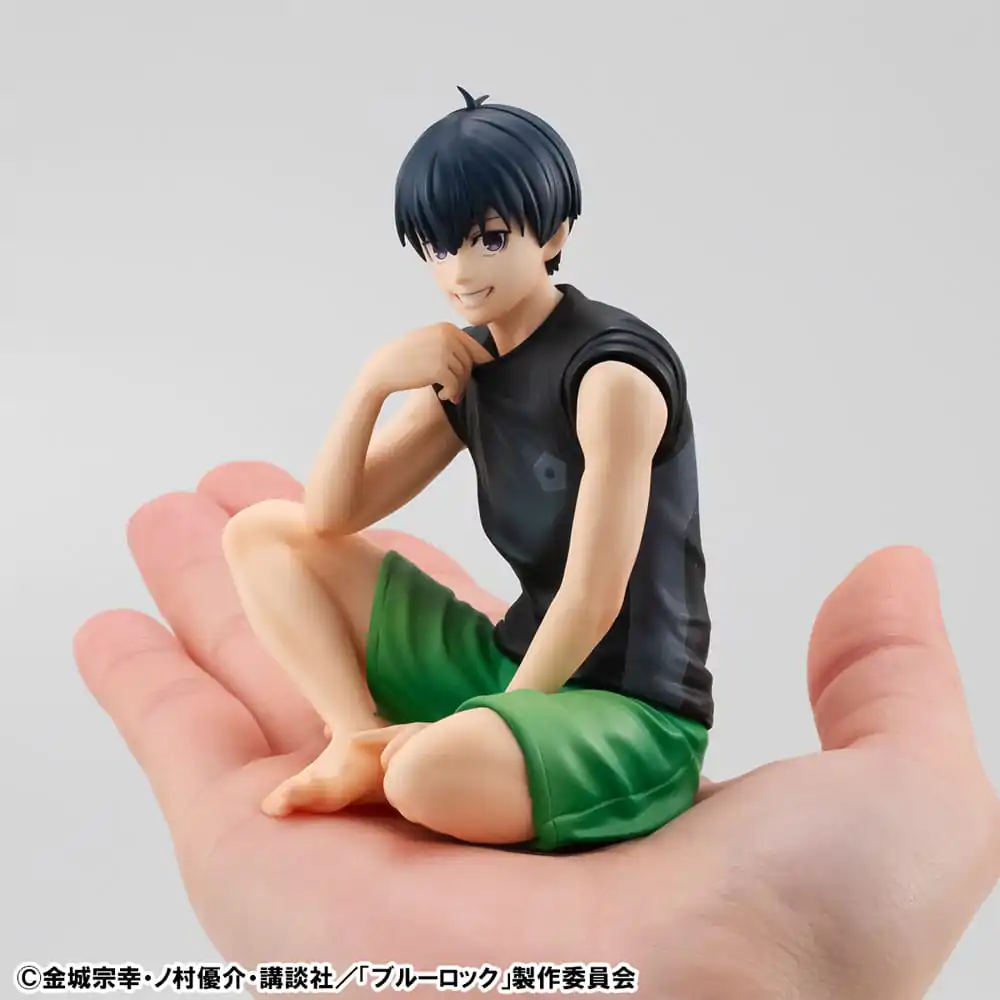 Blue Lock G.E.M. Series PVC-Statue Yoichi Isagi Handflächengröße 9 cm Produktfoto