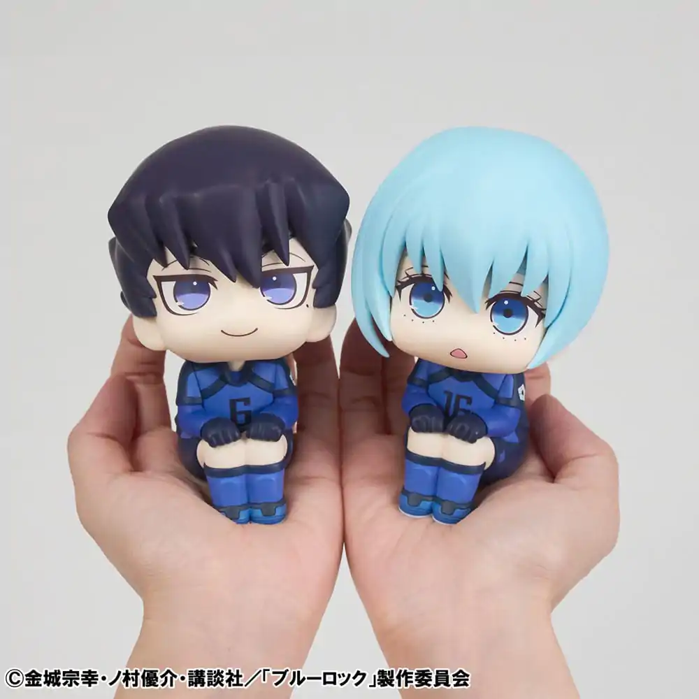 Blue Lock Look Up PVC Statue Tabito Karasu & Yo Hiori Set (mit Geschenk) 11 cm Produktfoto
