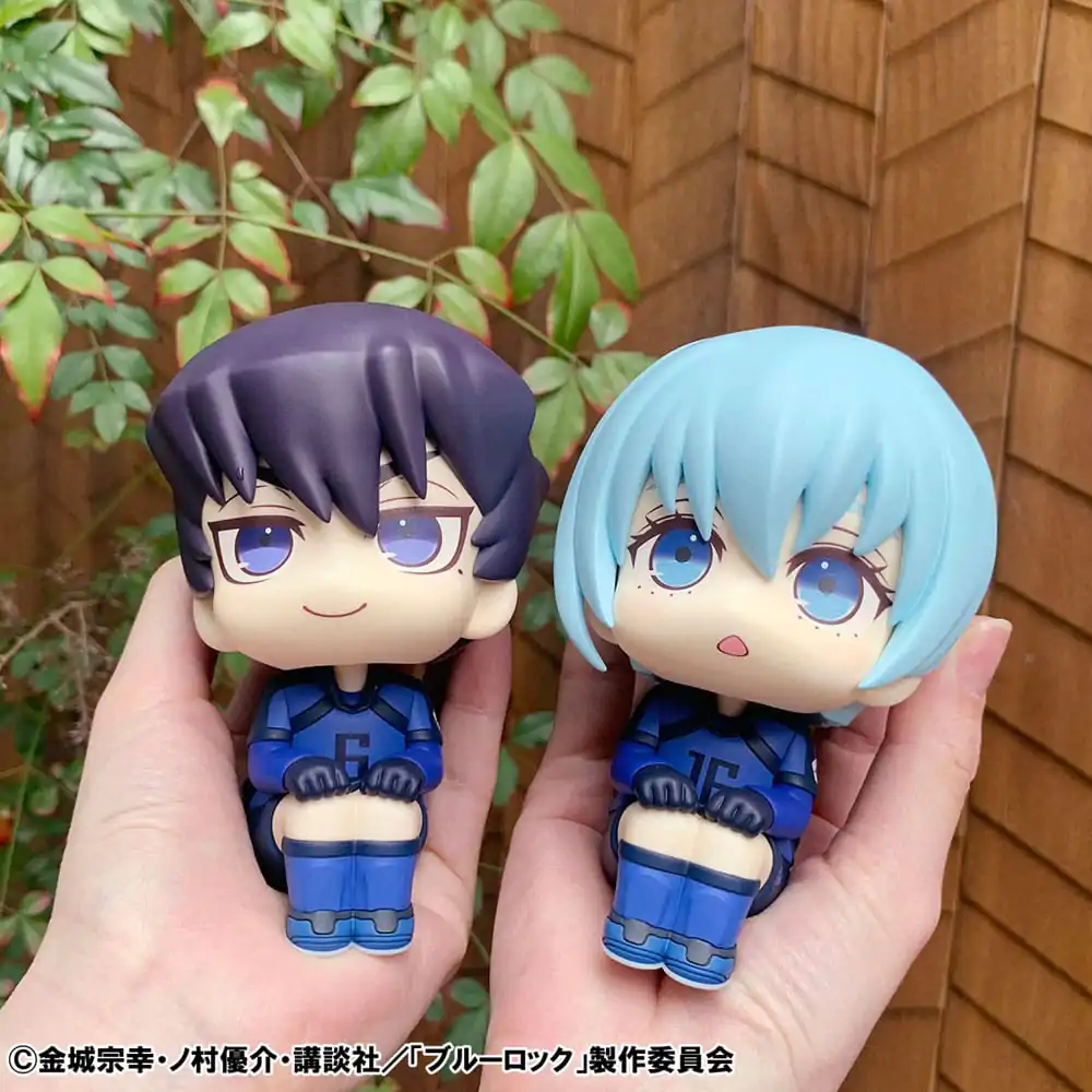 Blue Lock Look Up PVC Statue Tabito Karasu & Yo Hiori Set (mit Geschenk) 11 cm Produktfoto