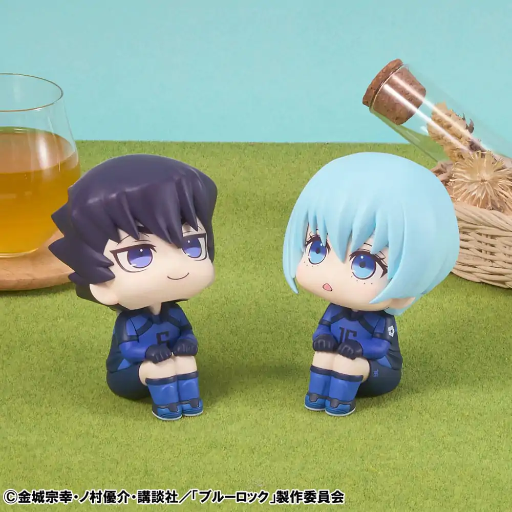 Blue Lock Look Up PVC Statue Tabito Karasu & Yo Hiori Set (mit Geschenk) 11 cm Produktfoto