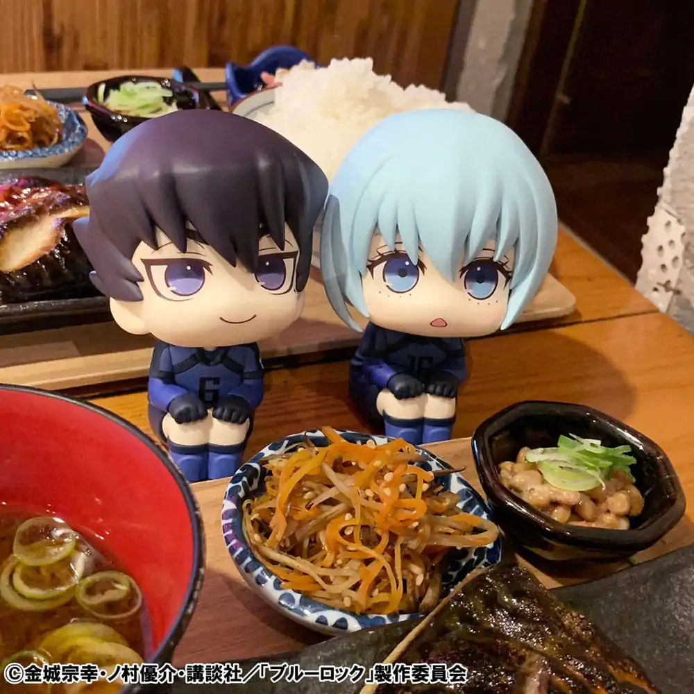 Blue Lock Look Up PVC Statue Tabito Karasu & Yo Hiori Set (mit Geschenk) 11 cm Produktfoto