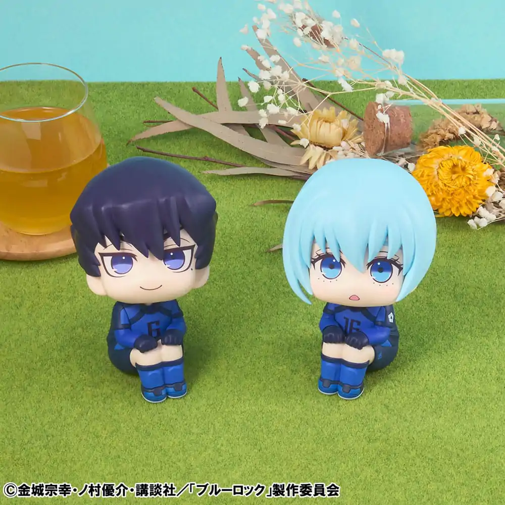 Blue Lock Look Up PVC Statue Tabito Karasu & Yo Hiori Set (mit Geschenk) 11 cm Produktfoto