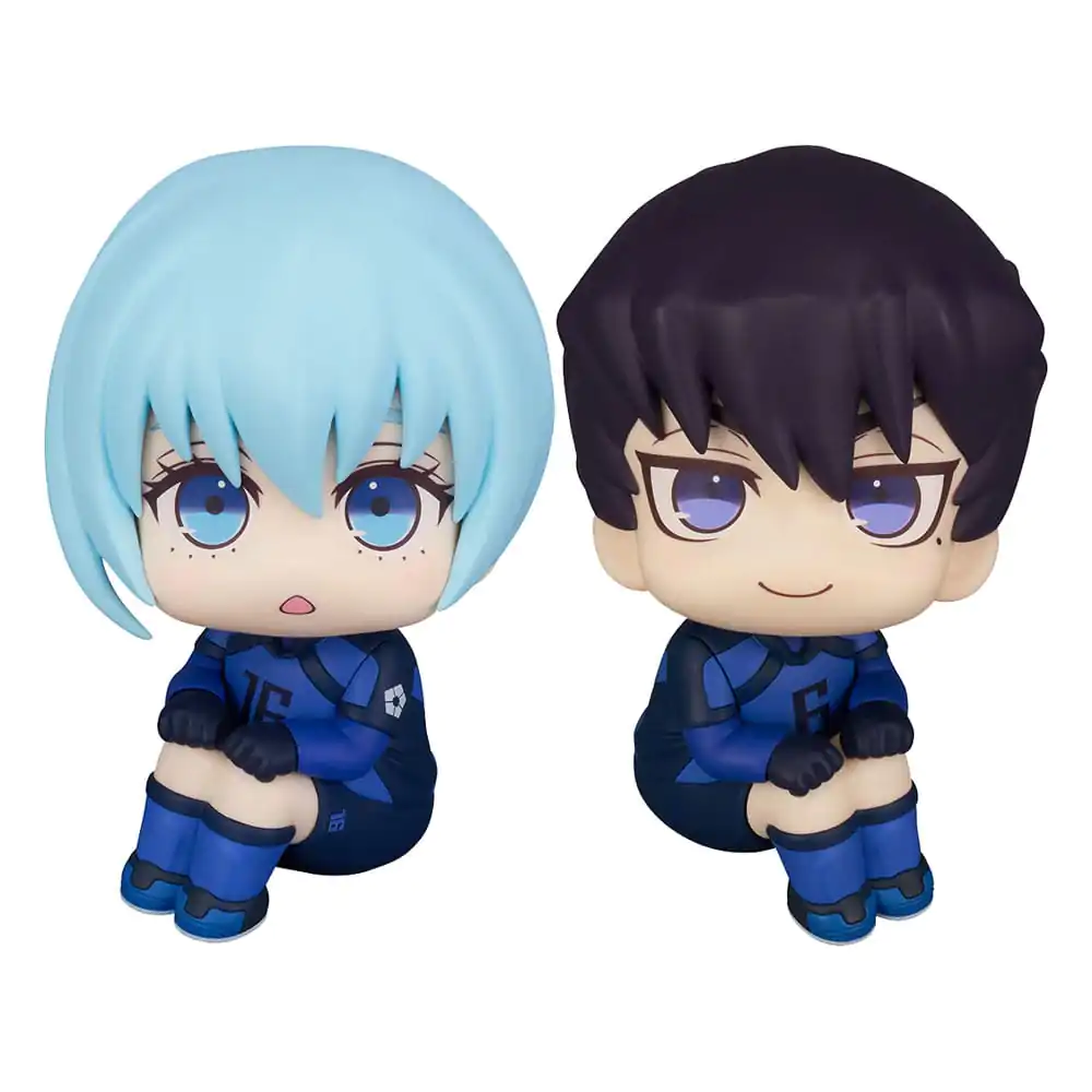 Blue Lock Look Up PVC Statue Tabito Karasu & Yo Hiori Set (mit Geschenk) 11 cm Produktfoto