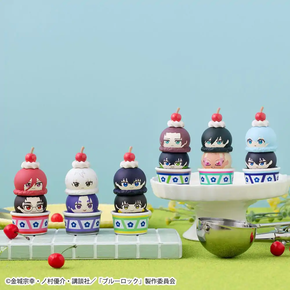 Blue Lock Tsumichen Stack up &amp; Change Sammelfiguren 6er-Pack 8 cm (with gift) Produktfoto
