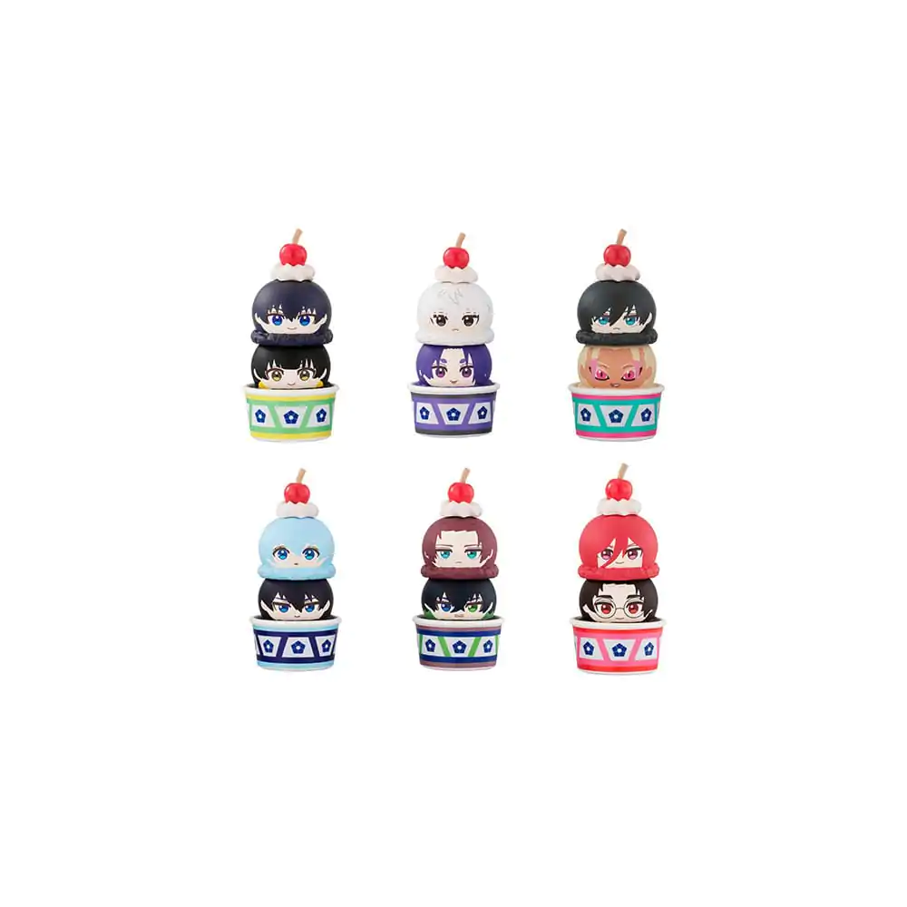 Blue Lock Tsumichen Stack up &amp; Change Sammelfiguren 6er-Pack 8 cm (with gift) Produktfoto