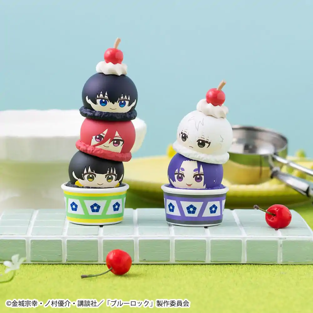 Blue Lock Tsumichen Stack up &amp; Change Sammelfiguren 6er-Pack 8 cm (with gift) Produktfoto