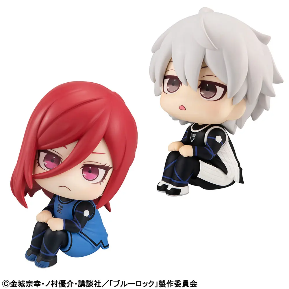 Blue Lock Look Up PVC Statues Hyoma Chigiri &amp; Seishiro Nagi Limited Ver. 11 cm Produktfoto