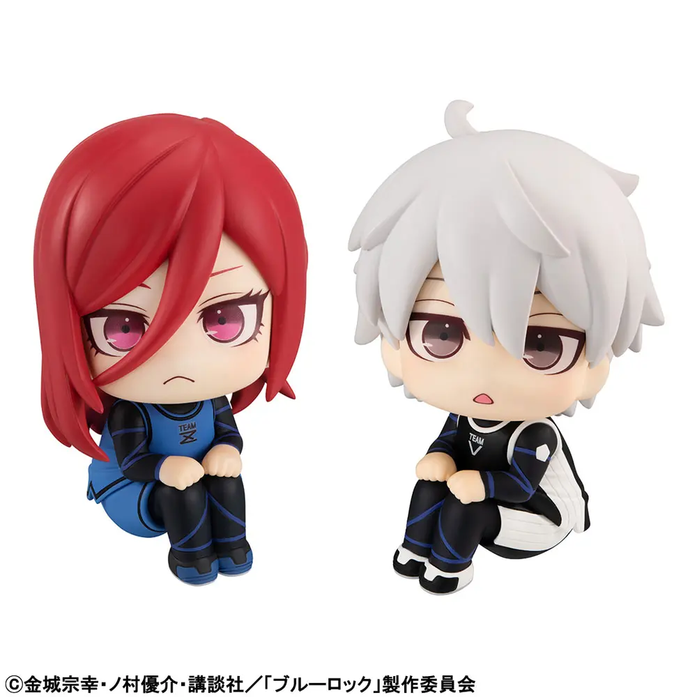 Blue Lock Look Up PVC Statues Hyoma Chigiri &amp; Seishiro Nagi Limited Ver. 11 cm Produktfoto