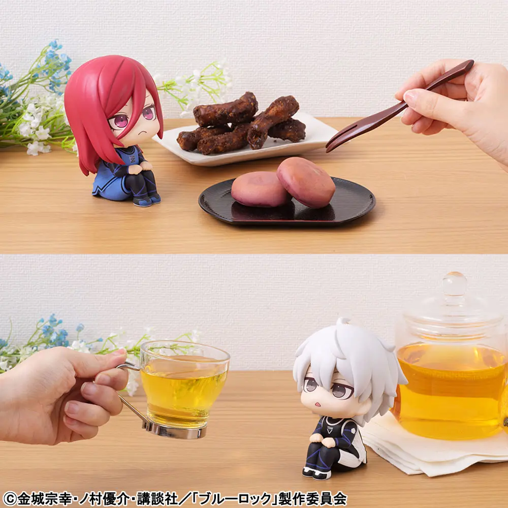 Blue Lock Look Up PVC Statues Hyoma Chigiri &amp; Seishiro Nagi Limited Ver. 11 cm Produktfoto