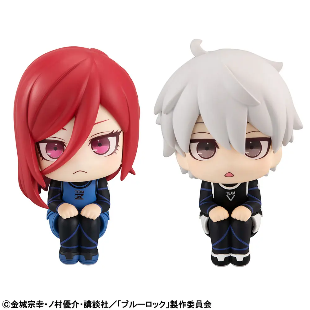 Blue Lock Look Up PVC Statues Hyoma Chigiri &amp; Seishiro Nagi Limited Ver. 11 cm Produktfoto