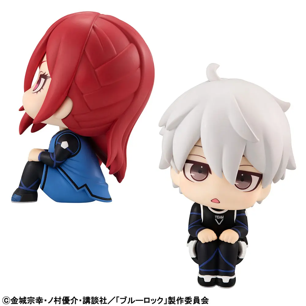 Blue Lock Look Up PVC Statues Hyoma Chigiri &amp; Seishiro Nagi Limited Ver. 11 cm Produktfoto