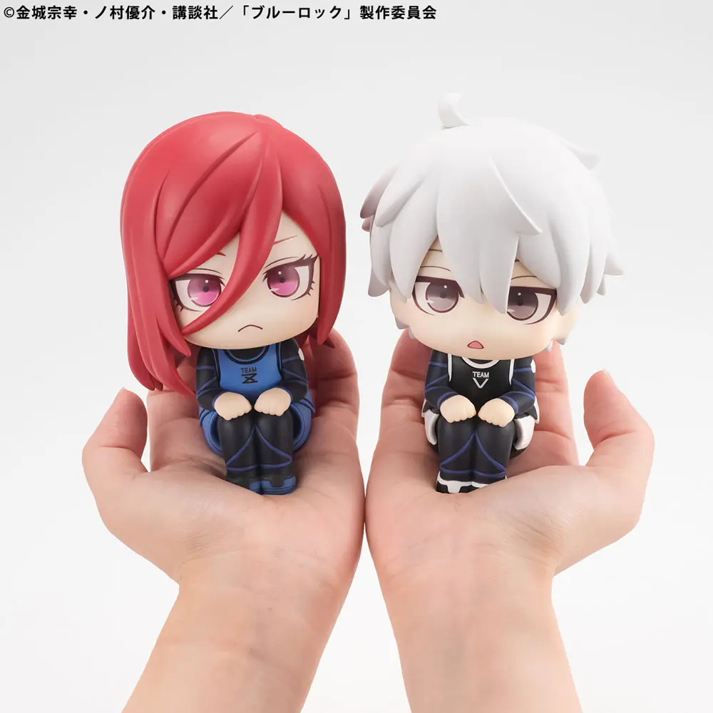 Blue Lock Look Up PVC Statues Hyoma Chigiri &amp; Seishiro Nagi Limited Ver. 11 cm Produktfoto