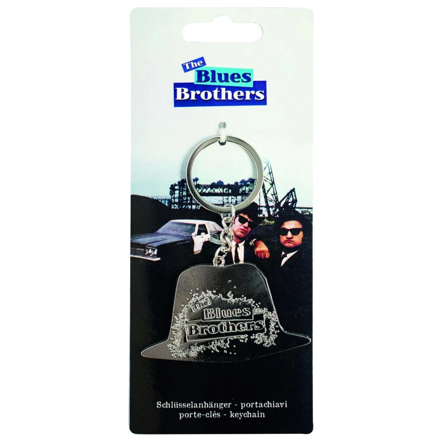 Blues Brothers Metall Schlüsselanhänger Produktfoto