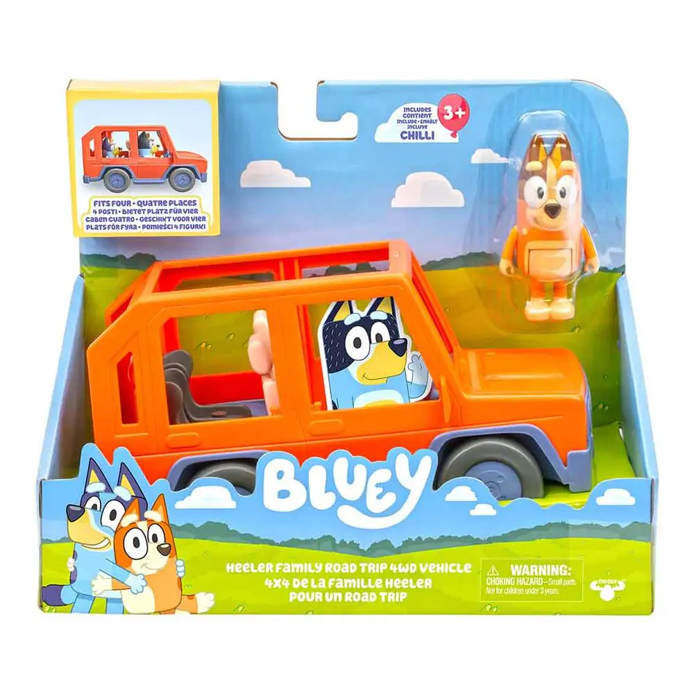 Bluey 4x4 Familienauto Produktfoto
