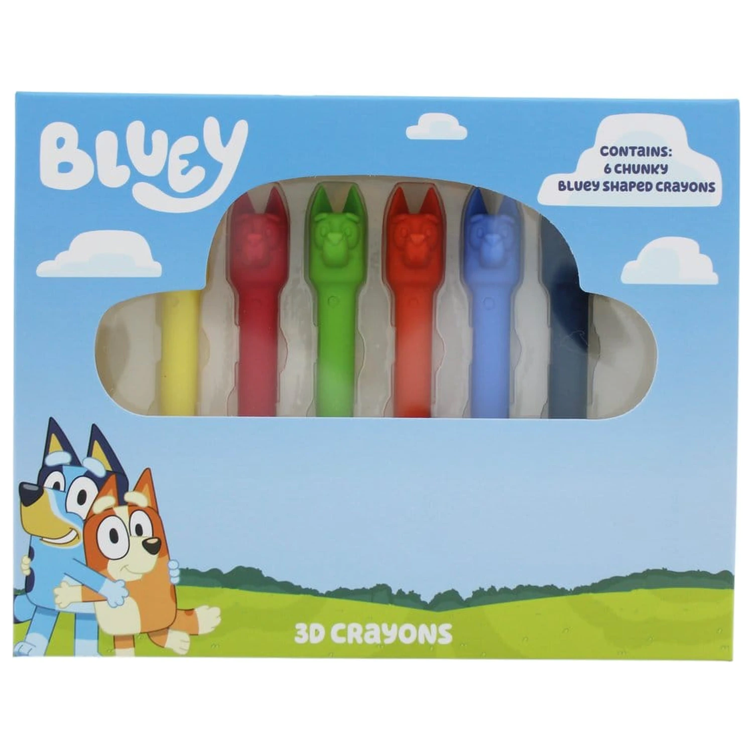 Bluey Wachsmalstifte 6er-Pack Produktfoto