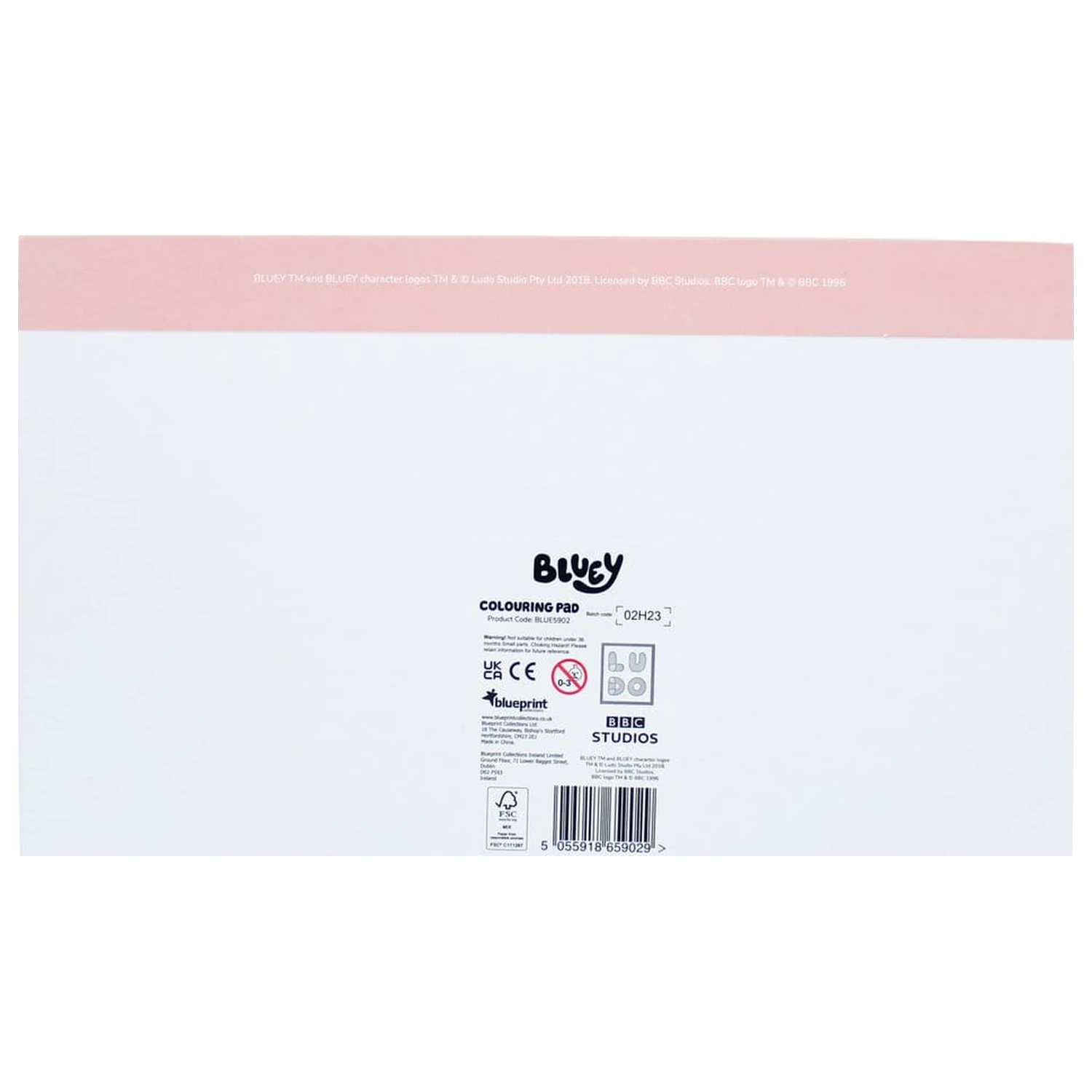 Bluey Malbuch A4 & Sticker Set Produktfoto