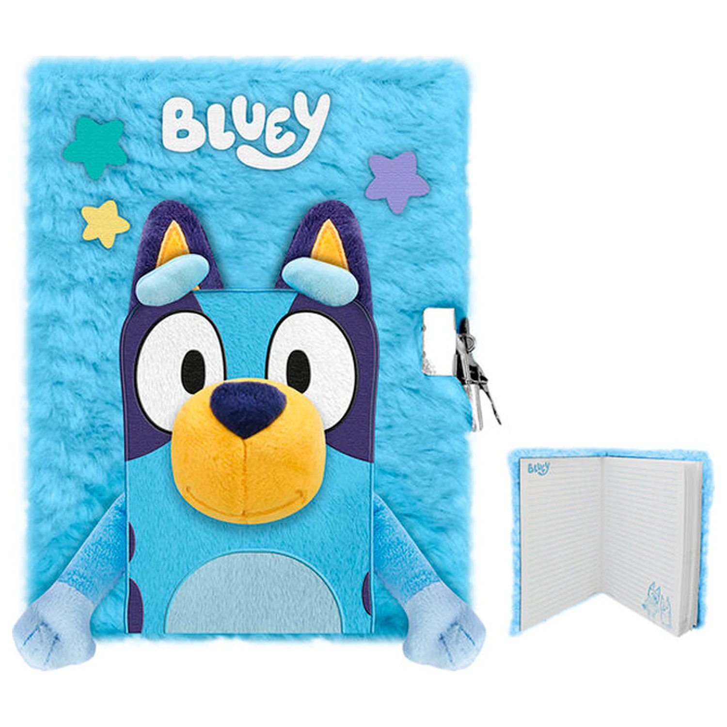 Bluey A5 Plüsch-Notizbuch Produktfoto