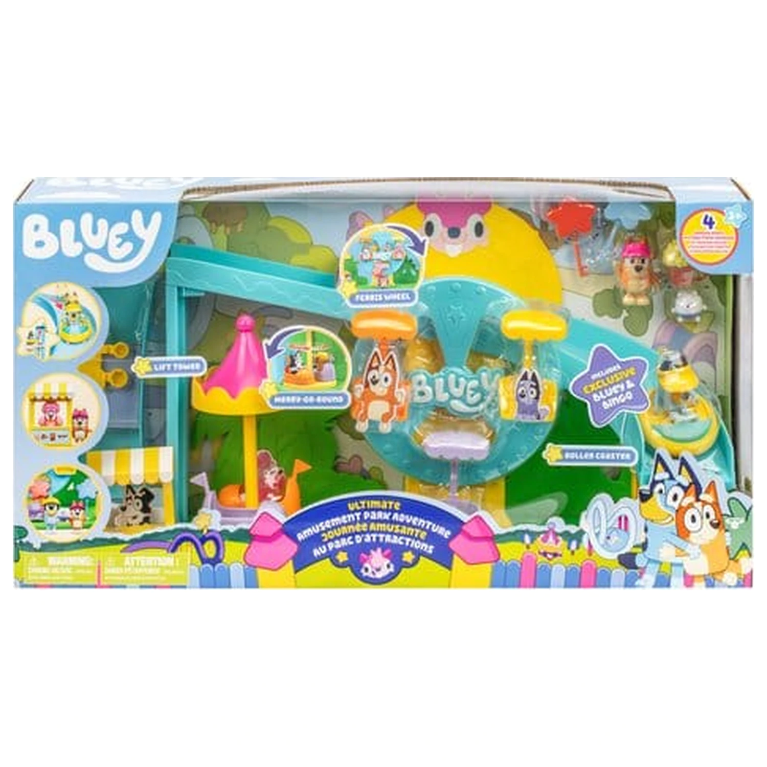 Bluey Playset Vergnügungspark Produktfoto