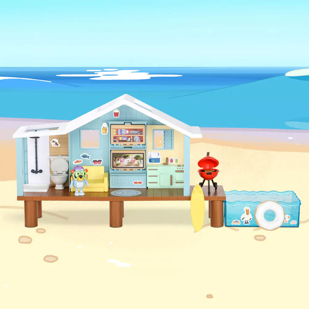 Bluey Beach Spielset Produktfoto