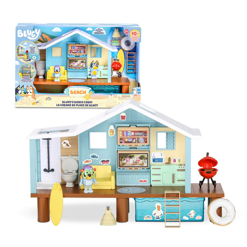 Bluey Beach Spielset Produktfoto