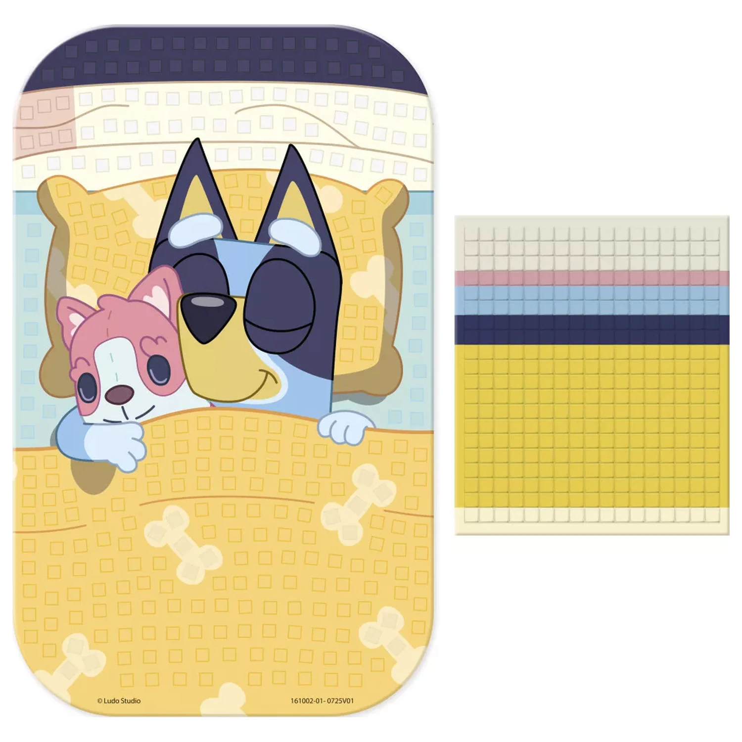 Bluey Bett Schaum Mosaik kreatives Set Produktfoto