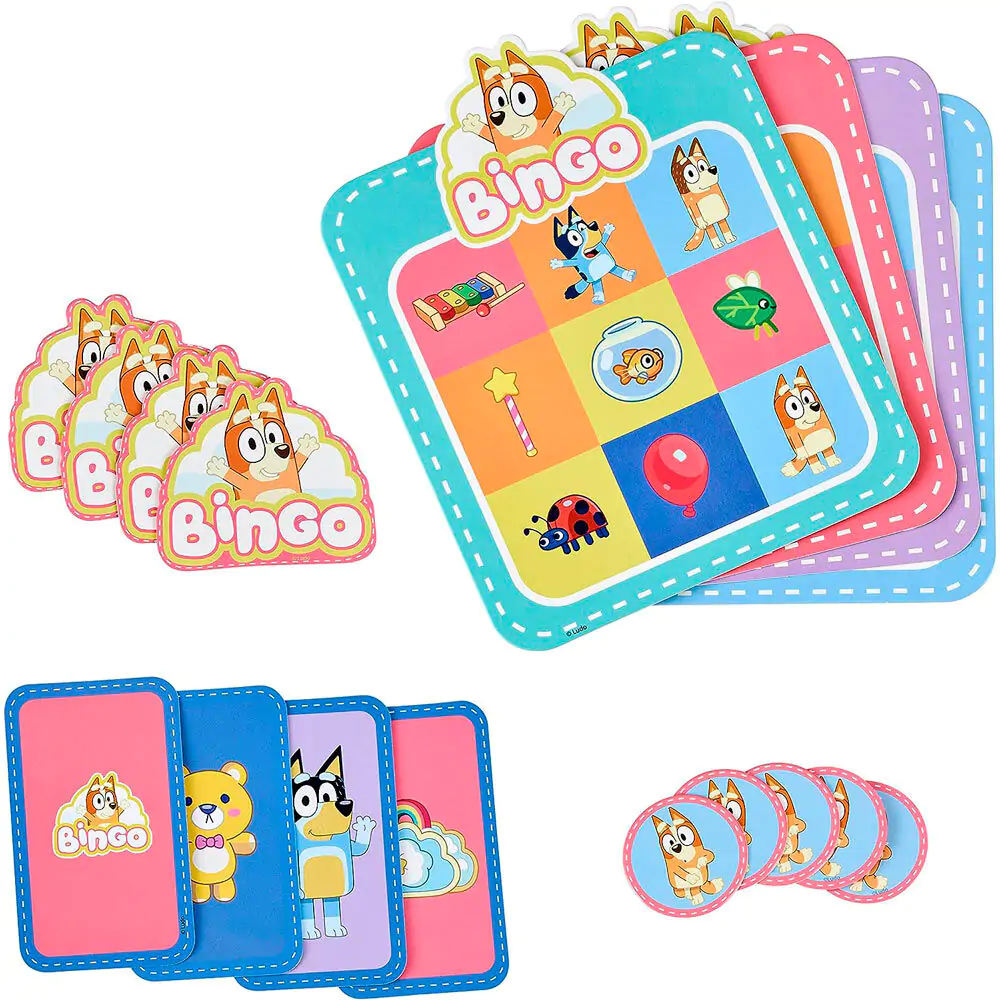 Bluey Bingo - bingo Kartenspiel Produktfoto