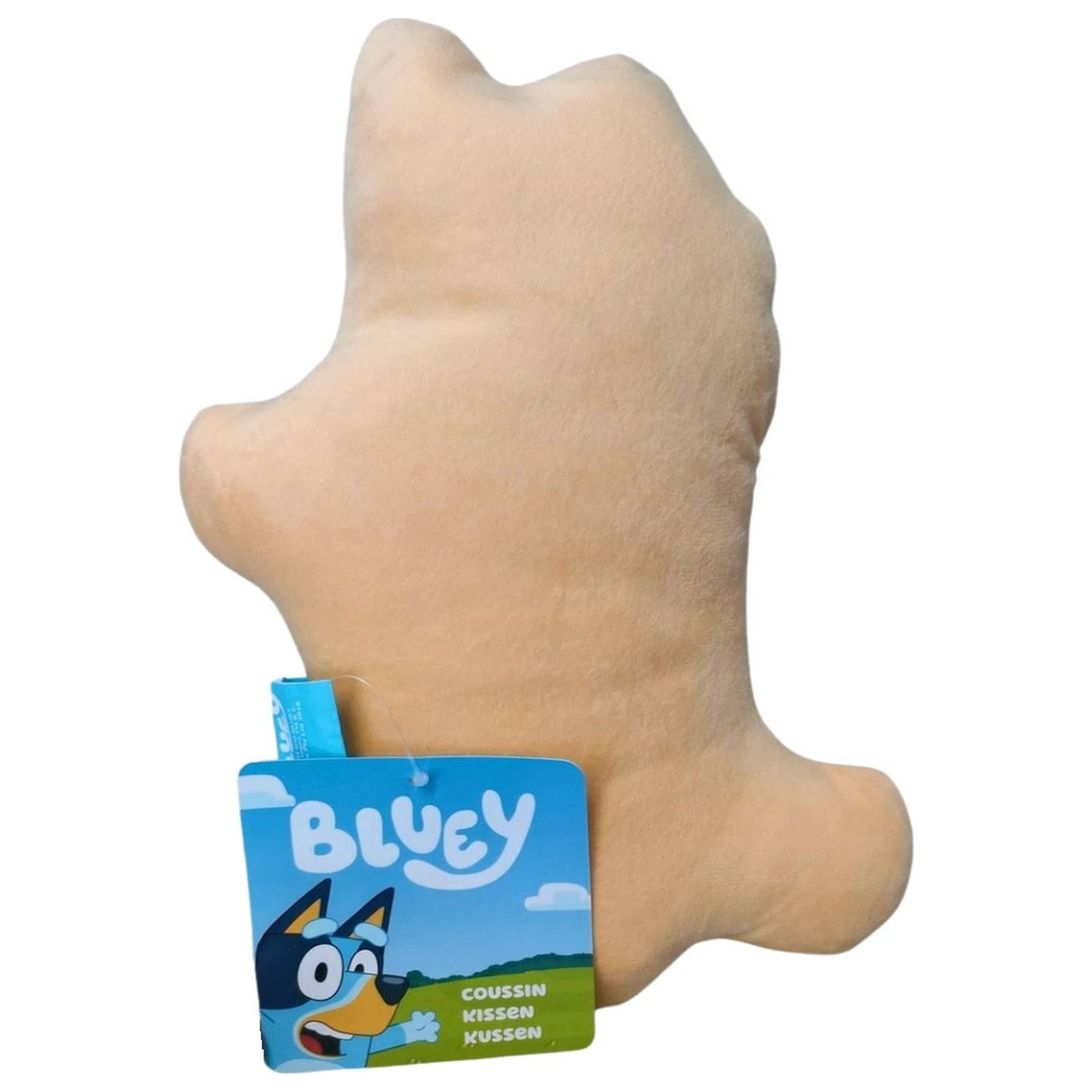 Bluey Bingo geformtes Kissen, dekoratives Kissen 21x31 cm Produktfoto
