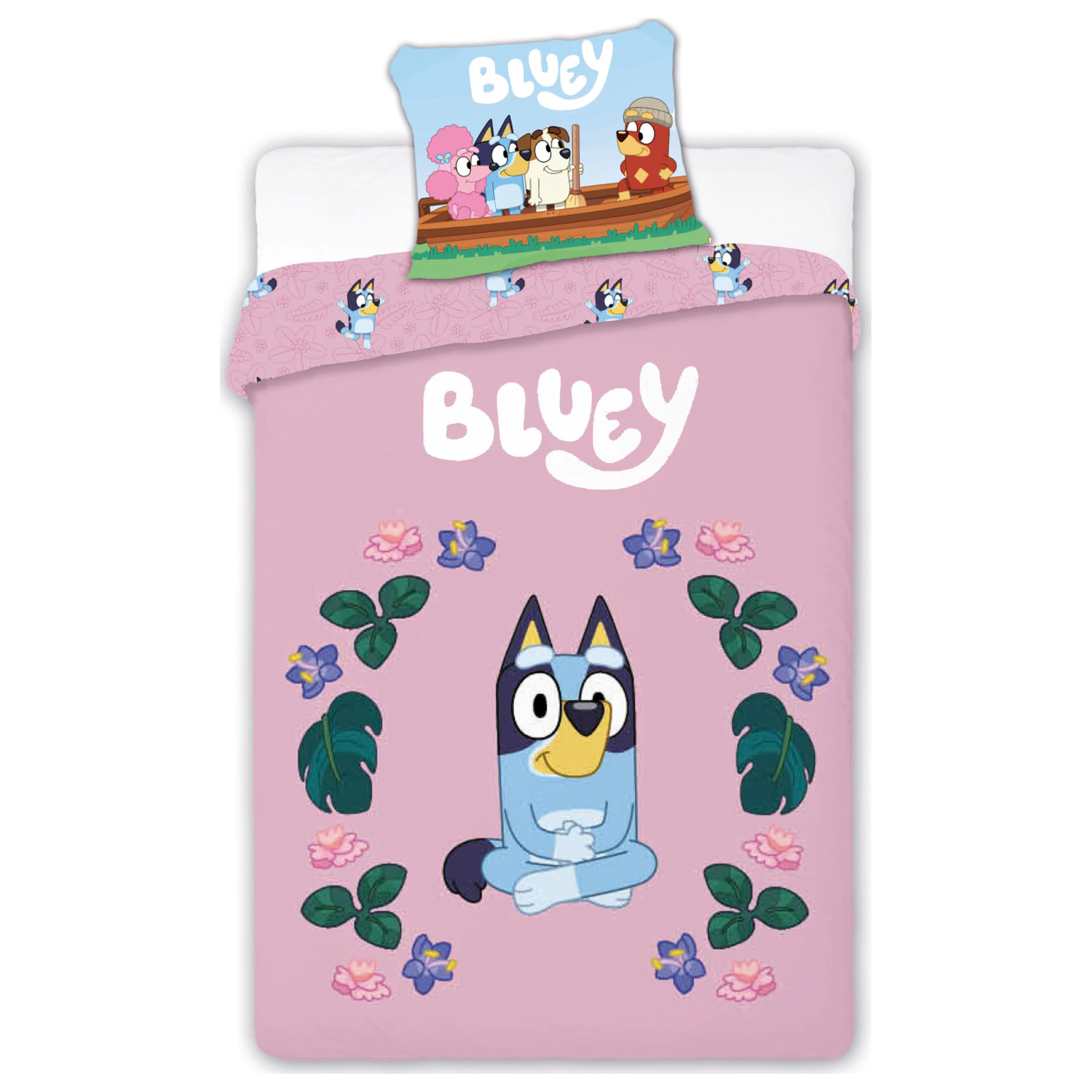 Bluey Blossom Kinder Vorschule Bettbezug Produktfoto