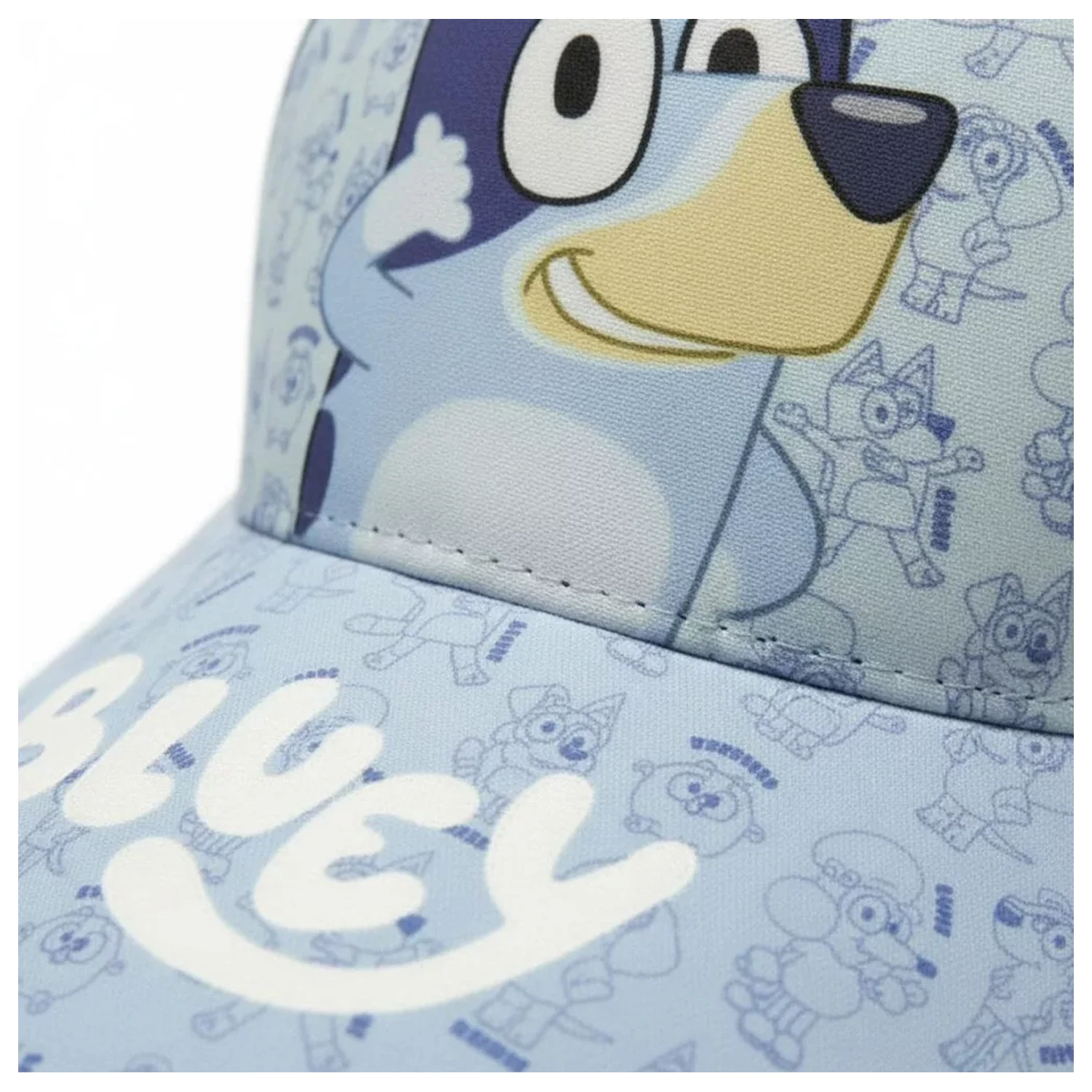 Bluey Blau Kind Baseballkappe 53 cm Produktfoto