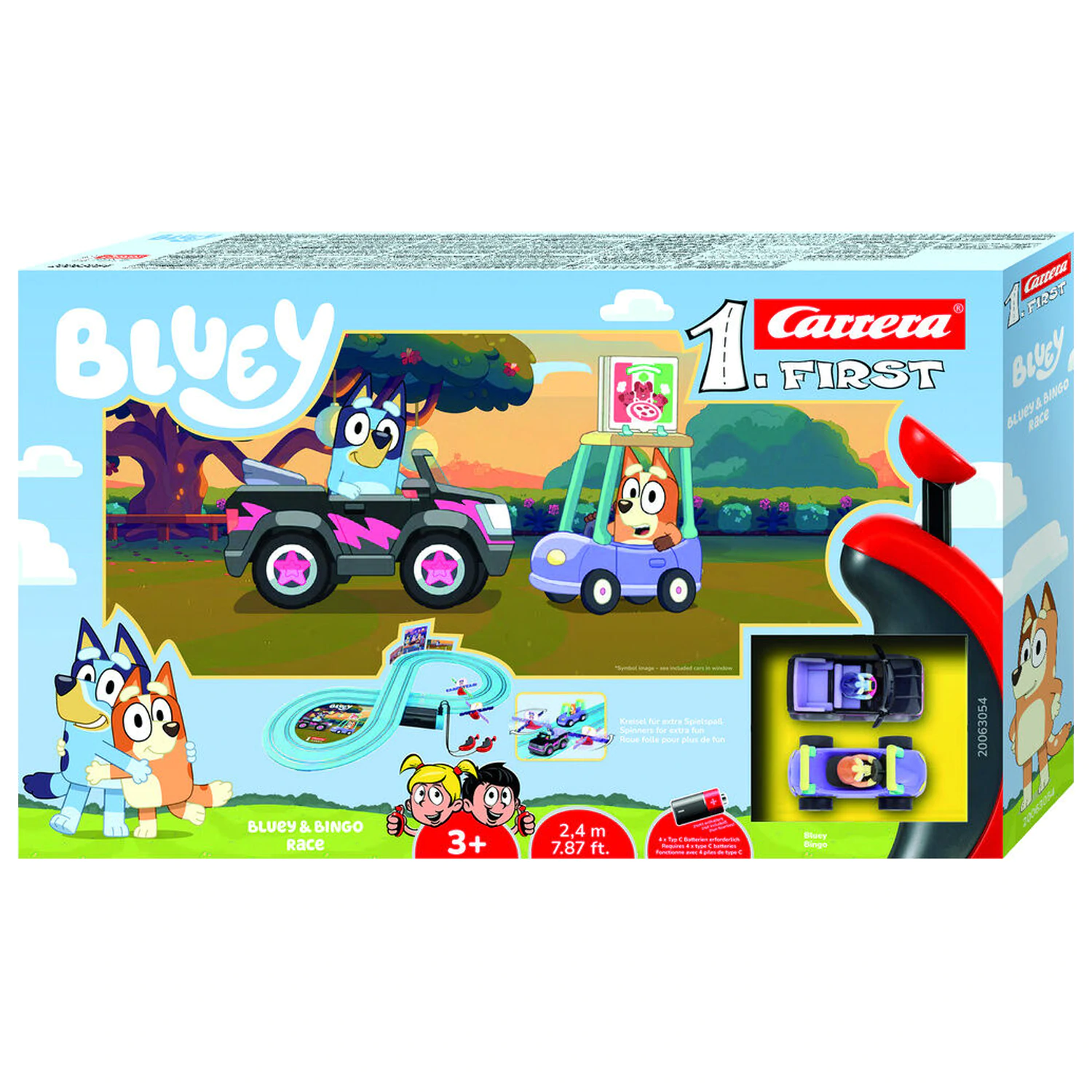 Bluey - Bluey & Bingo Rennstrecke Produktfoto
