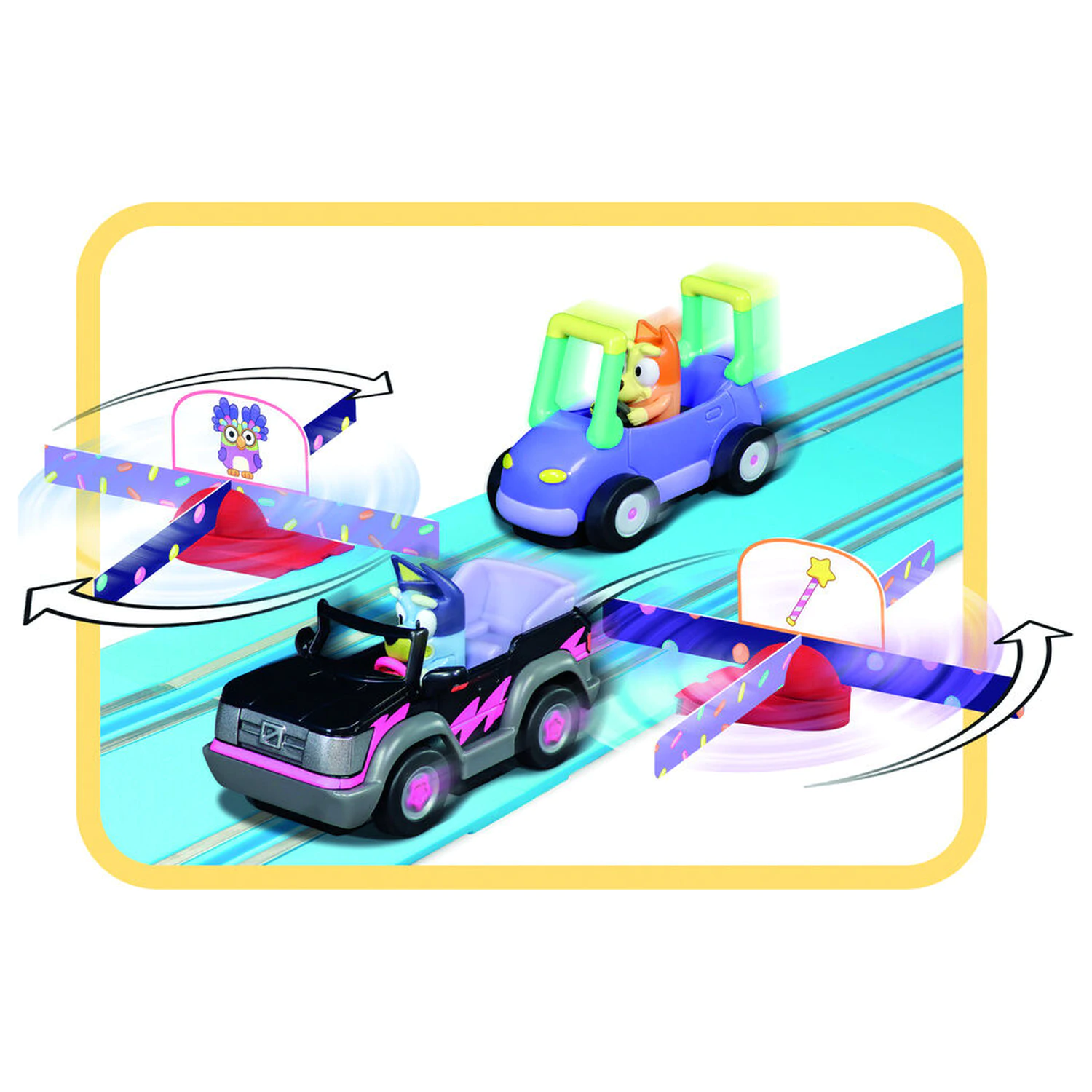 Bluey - Bluey & Bingo Rennstrecke Produktfoto