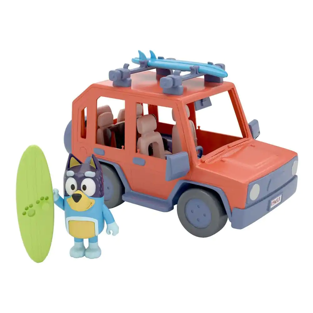 Bluey Actionfigur mit Fahrzeug Bluey Family Cruiser Produktfoto