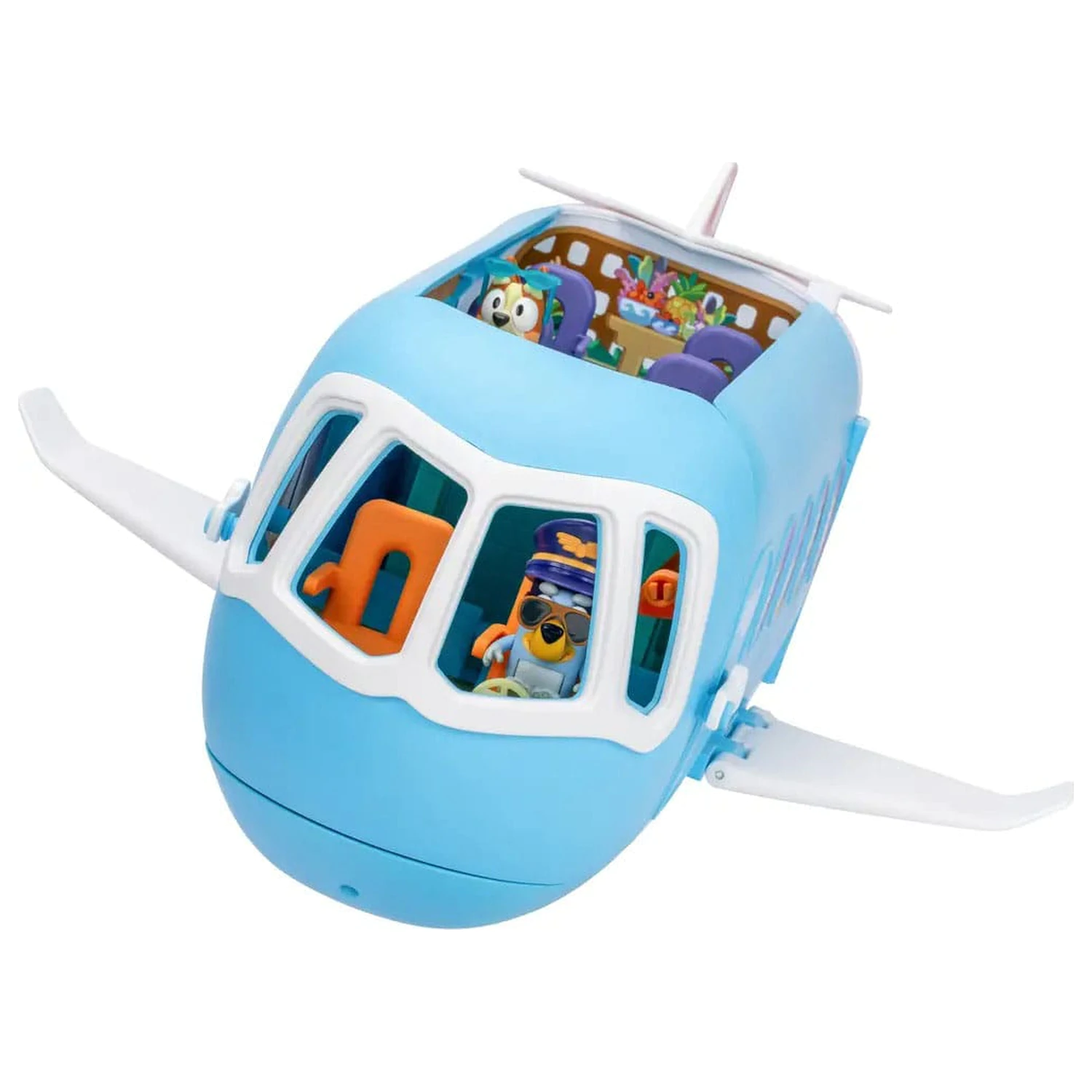 Bluey Mini Figur Spielset Bluey Holiday 3in1 Set Produktfoto