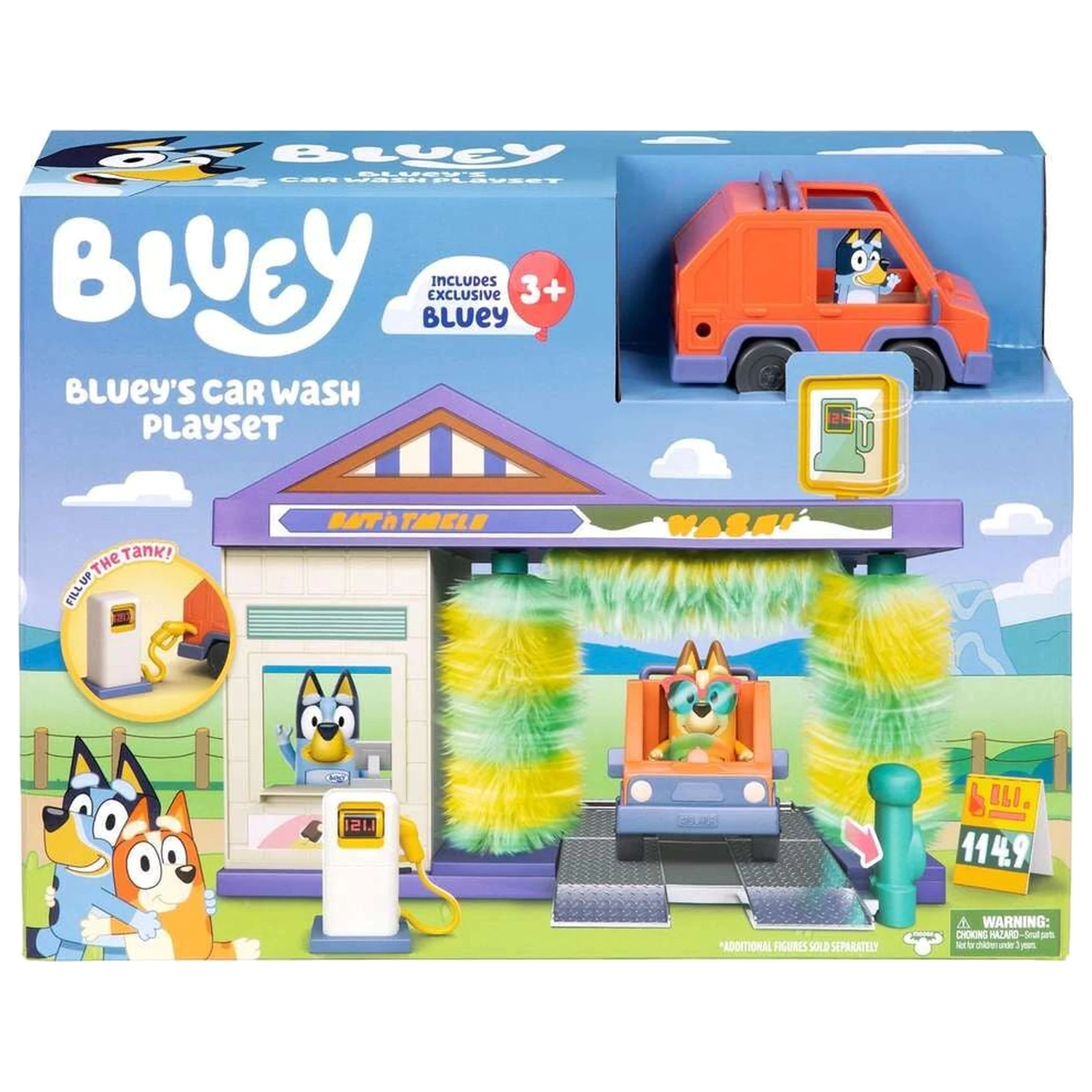 Bluey Autowaschanlagen Spielset Produktfoto