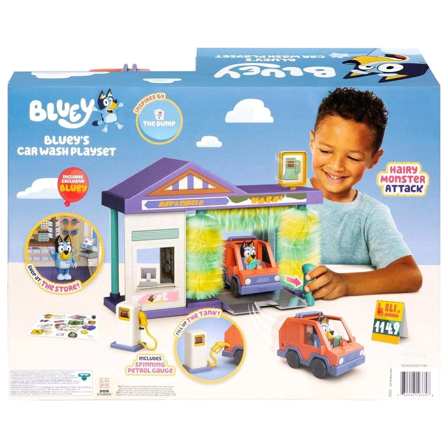 Bluey Autowaschanlagen Spielset Produktfoto