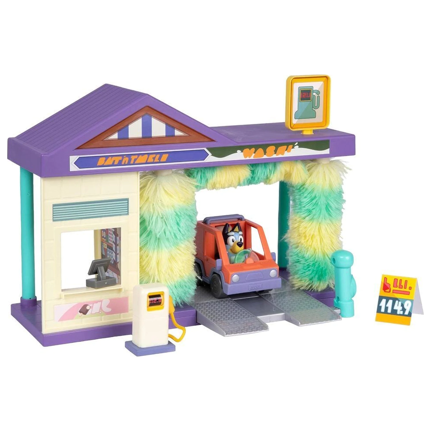 Bluey Autowaschanlagen Spielset Produktfoto