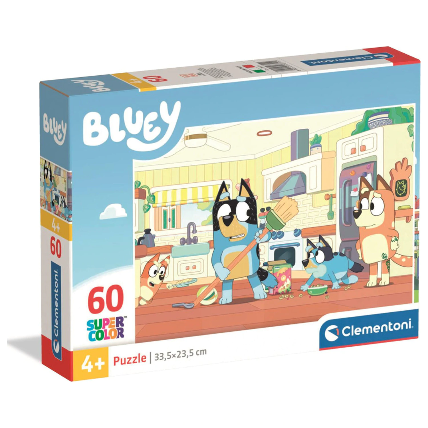 Bluey Cleaning 60-teiliges Puzzle Produktfoto