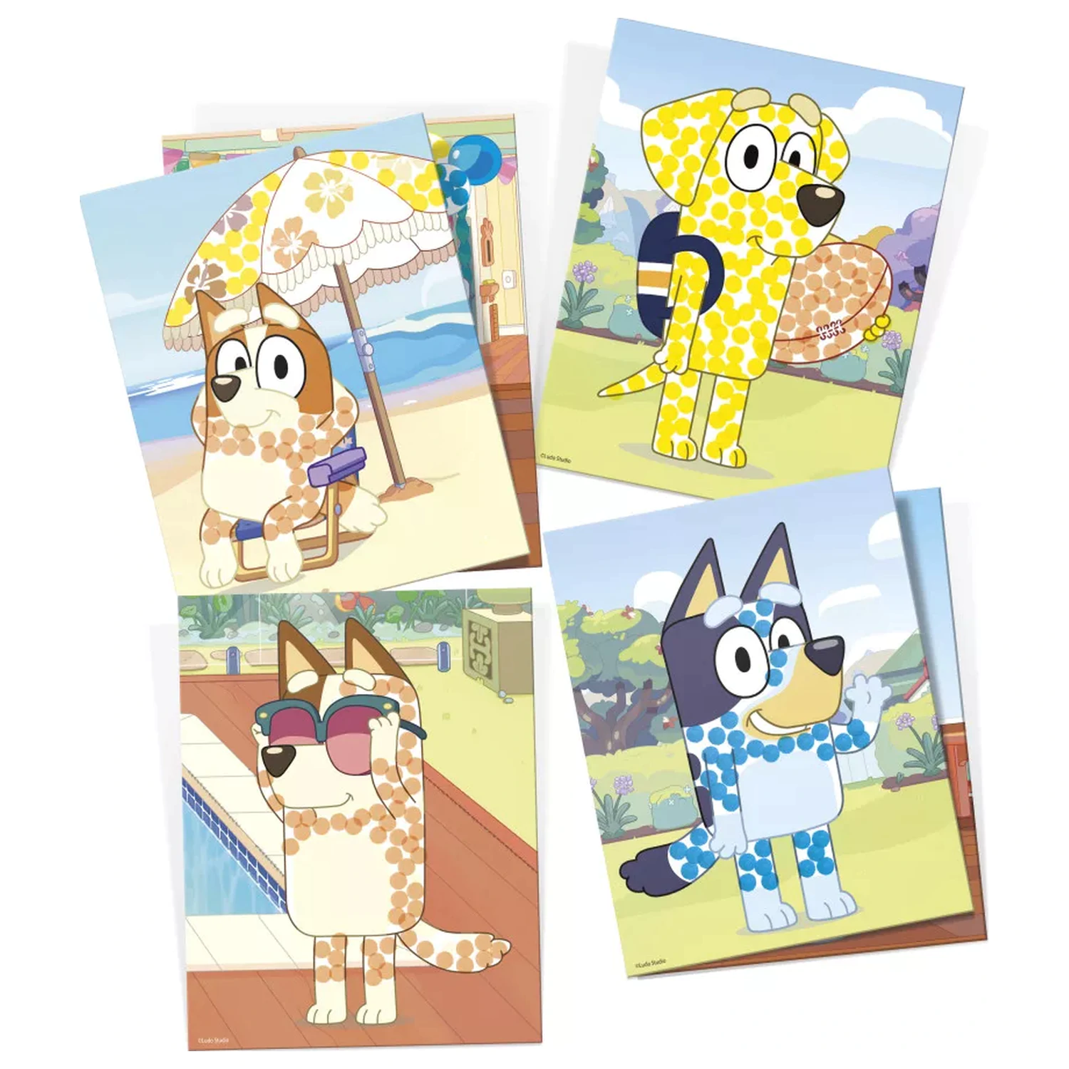Bluey Cool Creative Set 2-in-1 Produktfoto