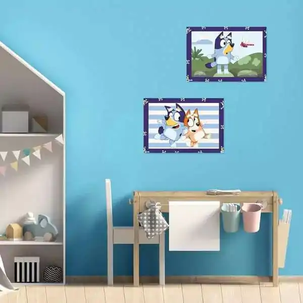 Bluey CreArt Junior Malen nach Zahlen Malset Bluey &amp; Bingo 22 x 32 cm *Deutsche Edition* Produktfoto