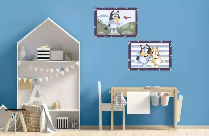 Bluey CreArt Junior Malen nach Zahlen Malset Bluey &amp; Bingo 22 x 32 cm *Deutsche Edition* Produktfoto