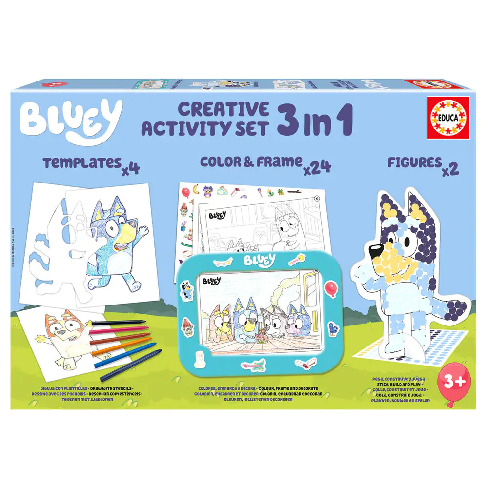 Bluey Creative Activityset 3 in 1 Frame Produktfoto