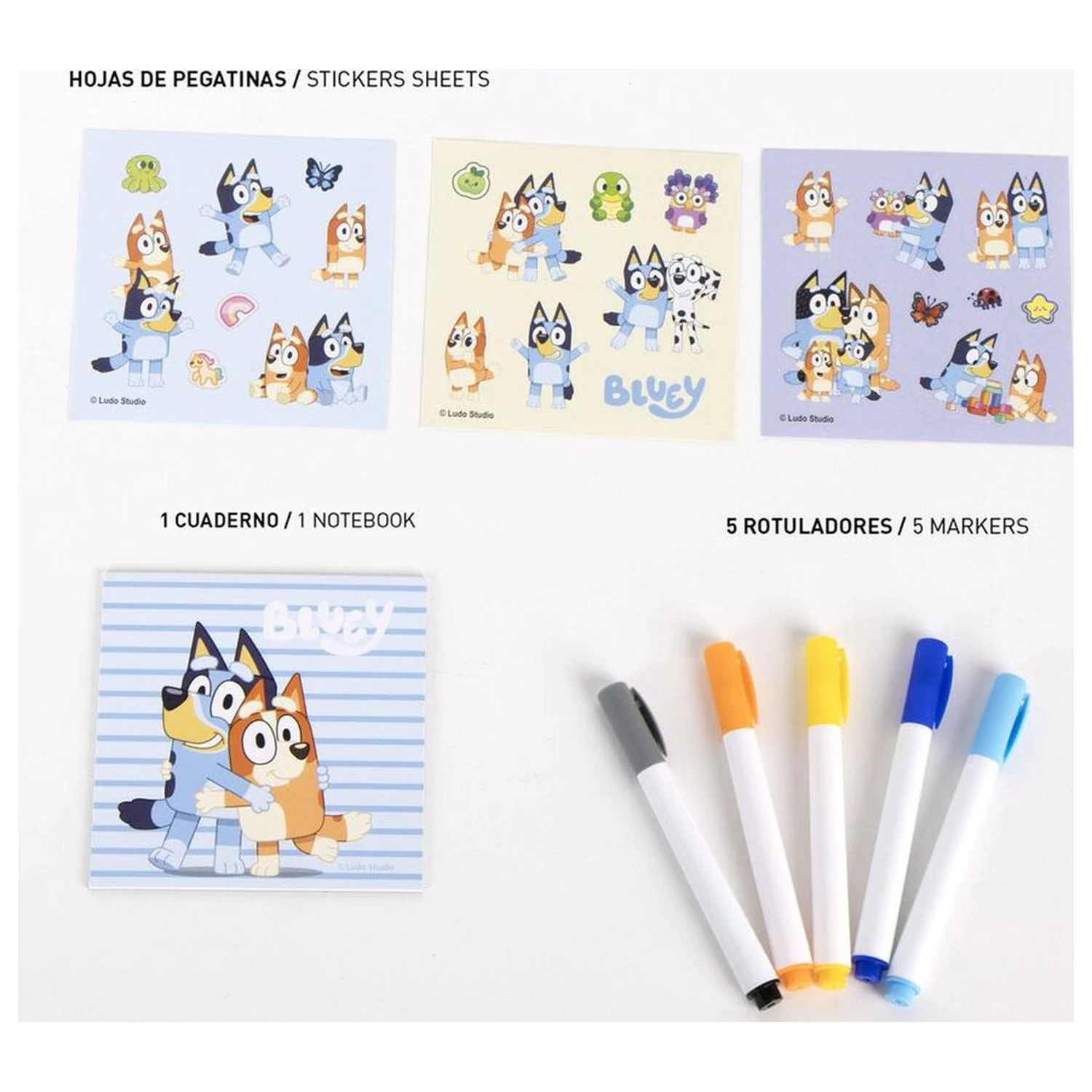 Bluey DIY Rucksack Set Produktfoto