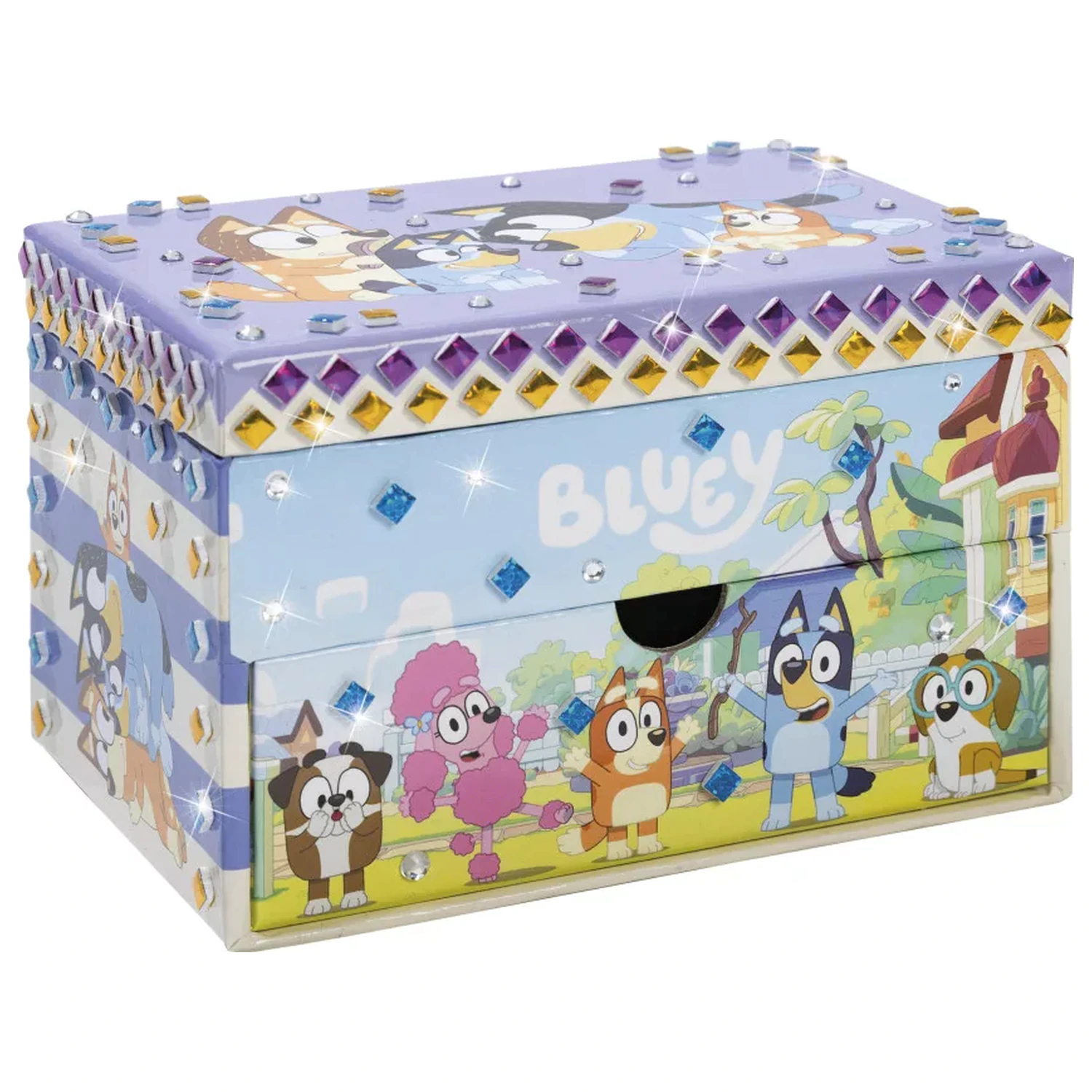 Bluey Friends Mosaik Schmuckschatulle Produktfoto