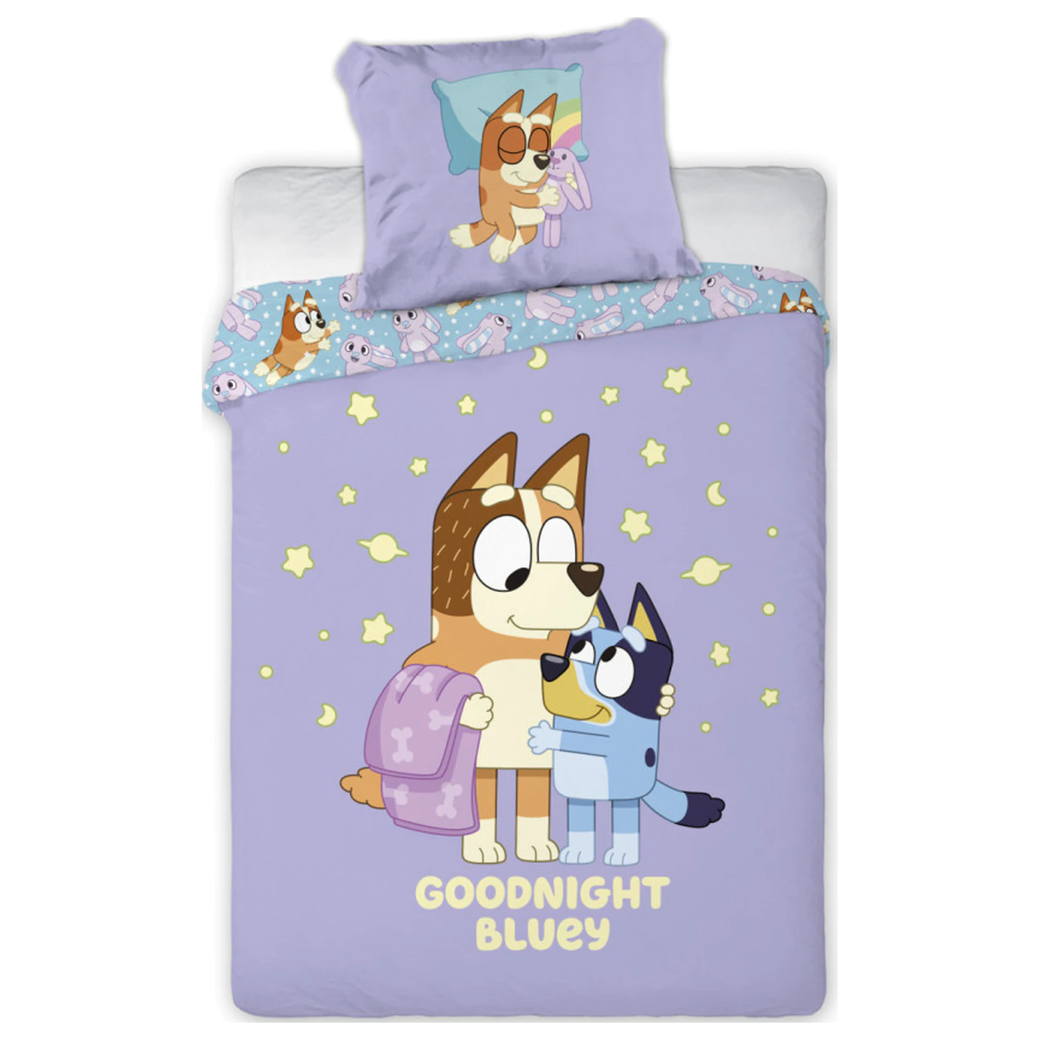 Bluey Goodnight Bettbezug Produktfoto