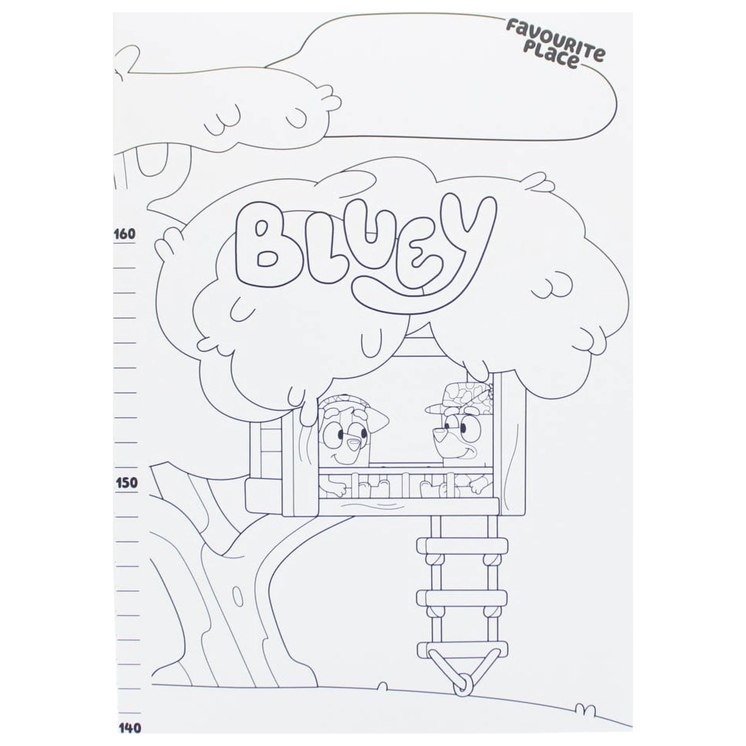 Bluey Wachstumstabelle Produktfoto
