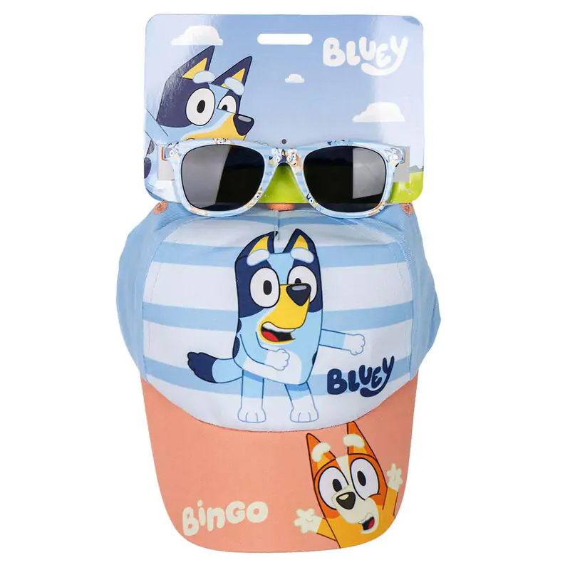 Bluey Kinder Baseball Kappe und Sonnenbrille termékfotó